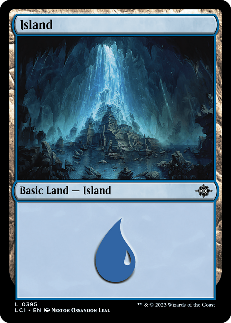 Island (V.1)⁣ - The Lost Caverns of Ixalan: Extras⁣ (Land)⁣ [395]