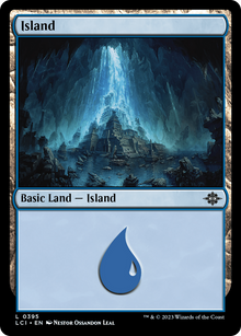 Island (V.1)⁣ - The Lost Caverns of Ixalan: Extras⁣ (Land)⁣ [395]