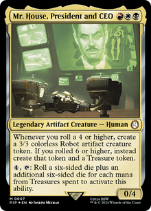 Mr. House, President and CEO⁣ - Universes Beyond: Fallout⁣ (Mythic)⁣ [7]