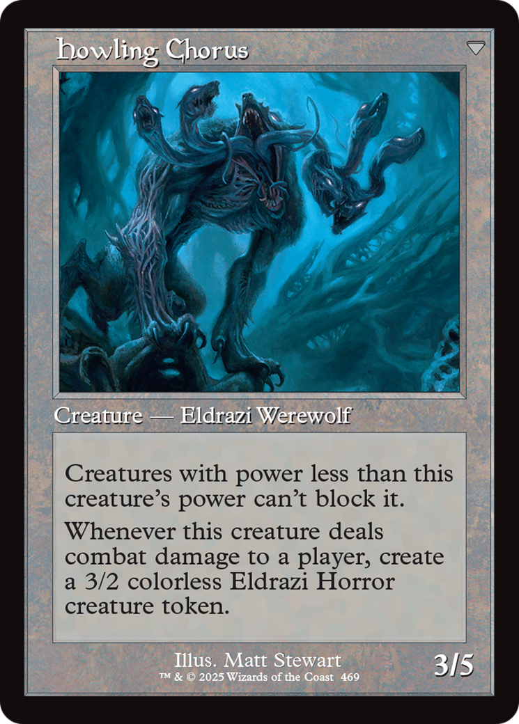 Shrill Howler // Howling Chorus (INR-469) - Innistrad Remastered Foil