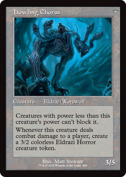 Shrill Howler // Howling Chorus (INR-469) - Innistrad Remastered Foil