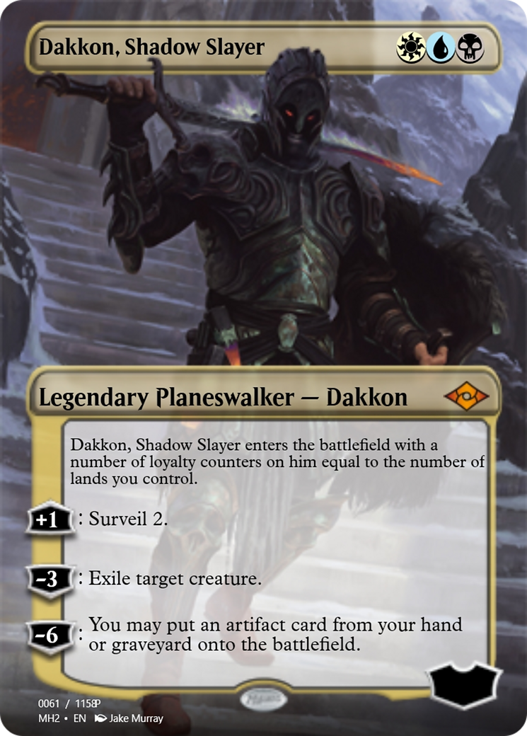 Dakkon, Shadow Slayer (PRM-91323) - Magic Online Promos