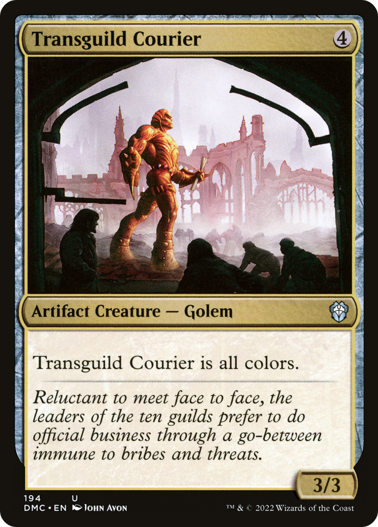 Transguild Courier⁣ - Commander: Dominaria United⁣ (Uncommon)⁣ [194]