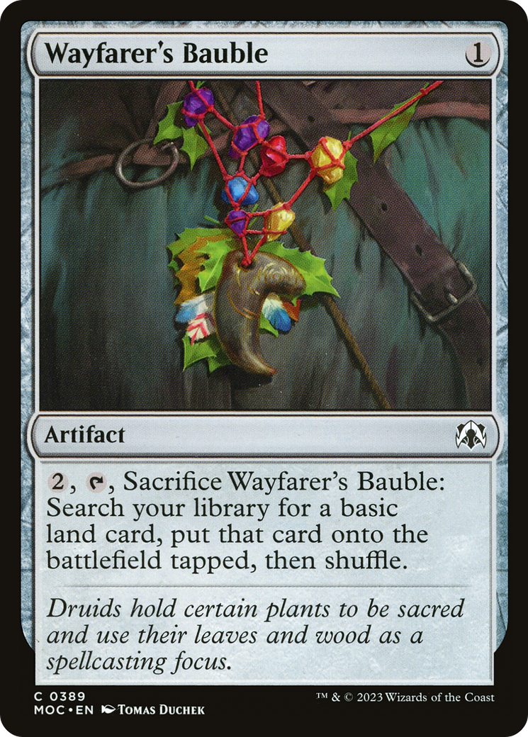 Wayfarer's Bauble⁣ - Commander: March of the Machine⁣ (Common)⁣ [389]