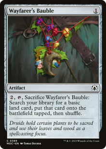 Wayfarer's Bauble⁣ - Commander: March of the Machine⁣ (Common)⁣ [389]