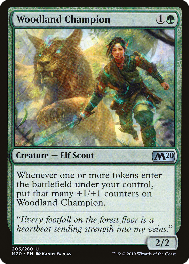 Woodland Champion⁣ - Core 2020⁣ (Uncommon)⁣ [205]