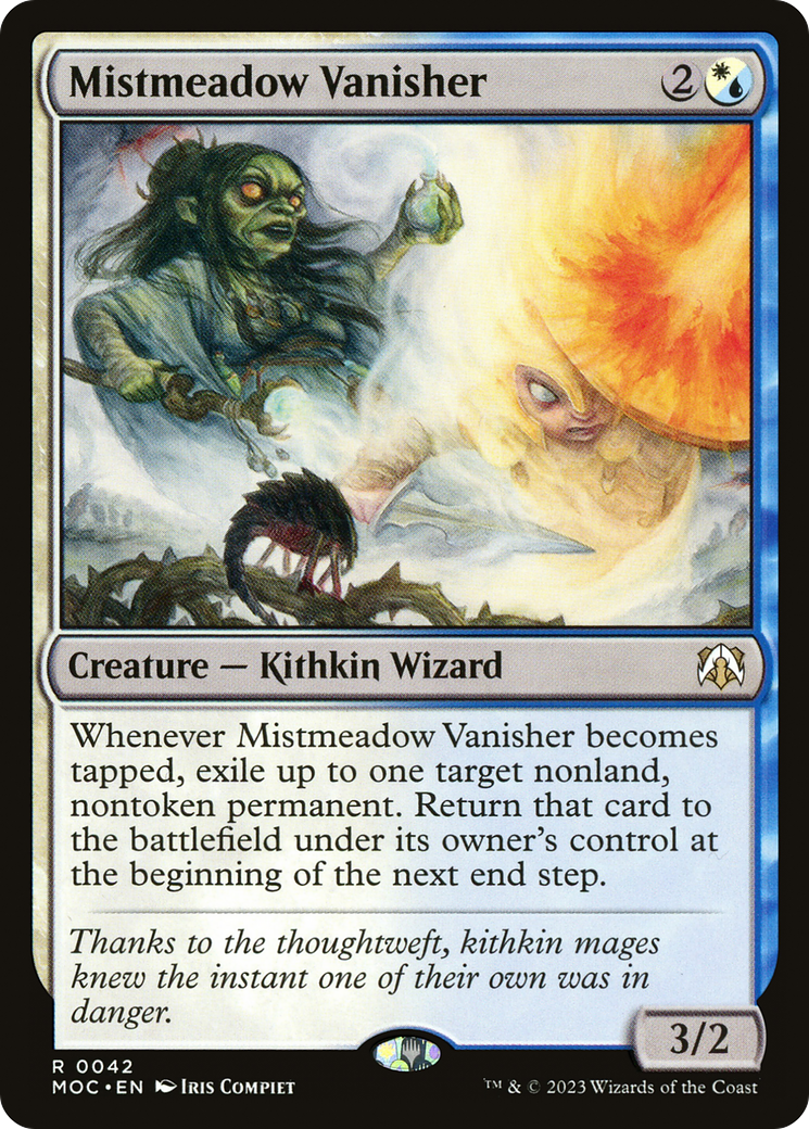 Mistmeadow Vanisher⁣ - Commander: March of the Machine⁣ (Rare)⁣ [42]