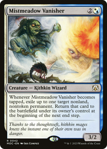 Mistmeadow Vanisher⁣ - Commander: March of the Machine⁣ (Rare)⁣ [42]