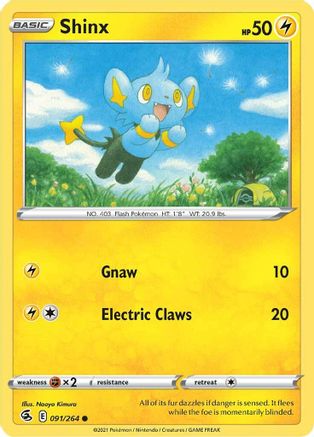 Shinx 091/264  SWSH08 Fusion Strike - Common