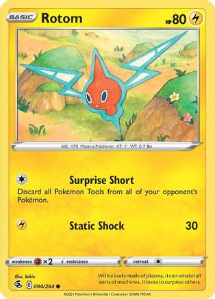 Rotom 094/264  SWSH08 Fusion Strike - Common