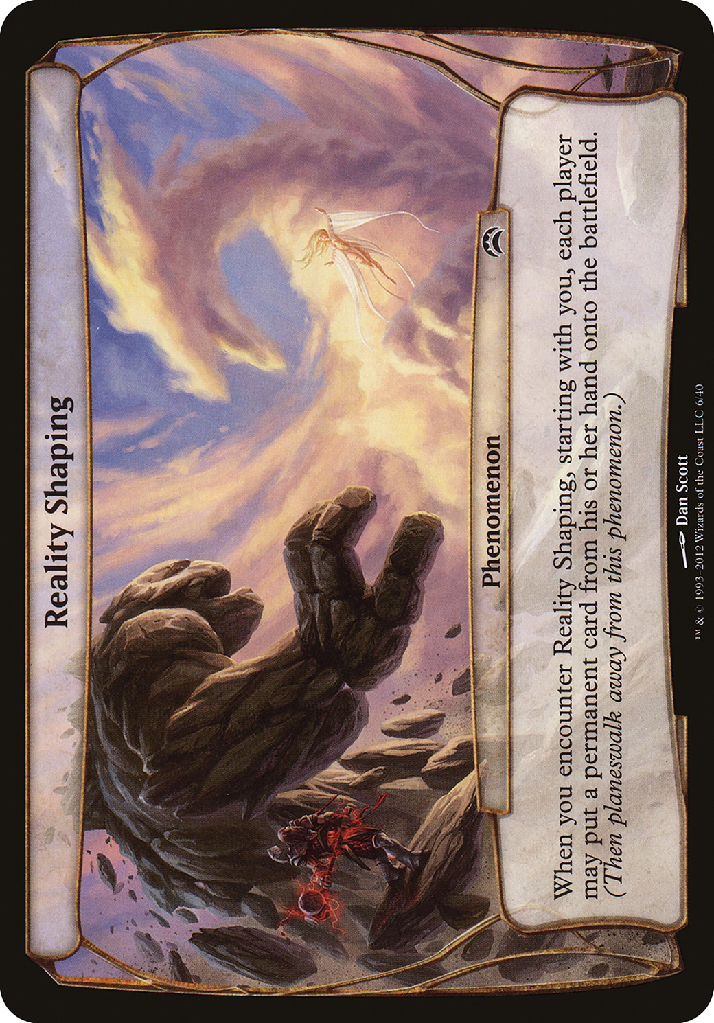 Reality Shaping (Planechase 2012) (OVER-006) - Planechase 2012 Planes