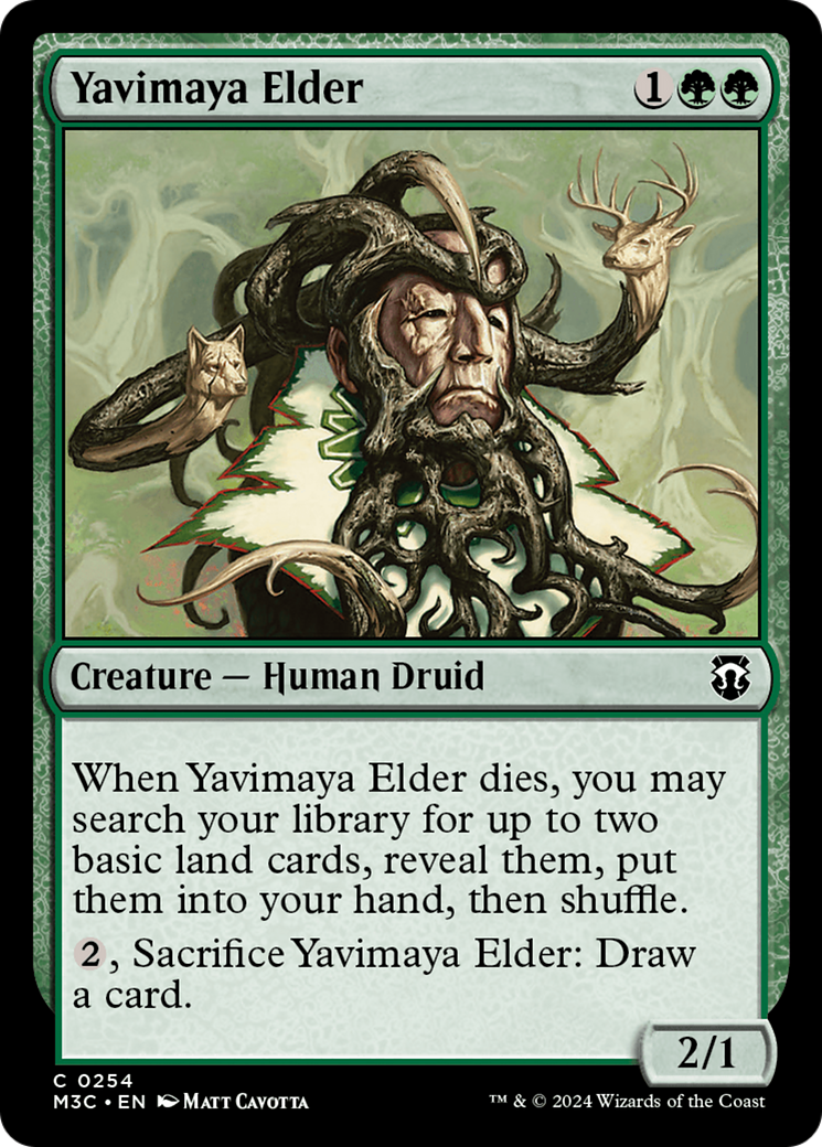 Yavimaya Elder⁣ - Commander: Modern Horizons 3⁣ (Common)⁣ [254]