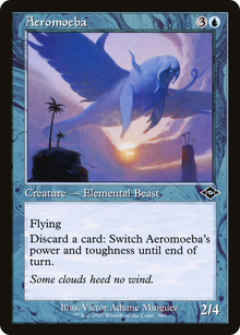 Aeromoeba (Retro Frame) (MH2-389) - Modern Horizons 2