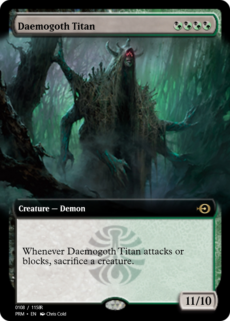 Daemogoth Titan (PRM-90188) - Magic Online Promos Foil