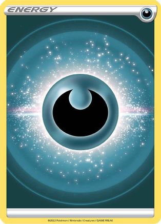 Darkness Energy (2022 Unnumbered)  - Reverse Holofoil SWSH09 Brilliant Stars - Common