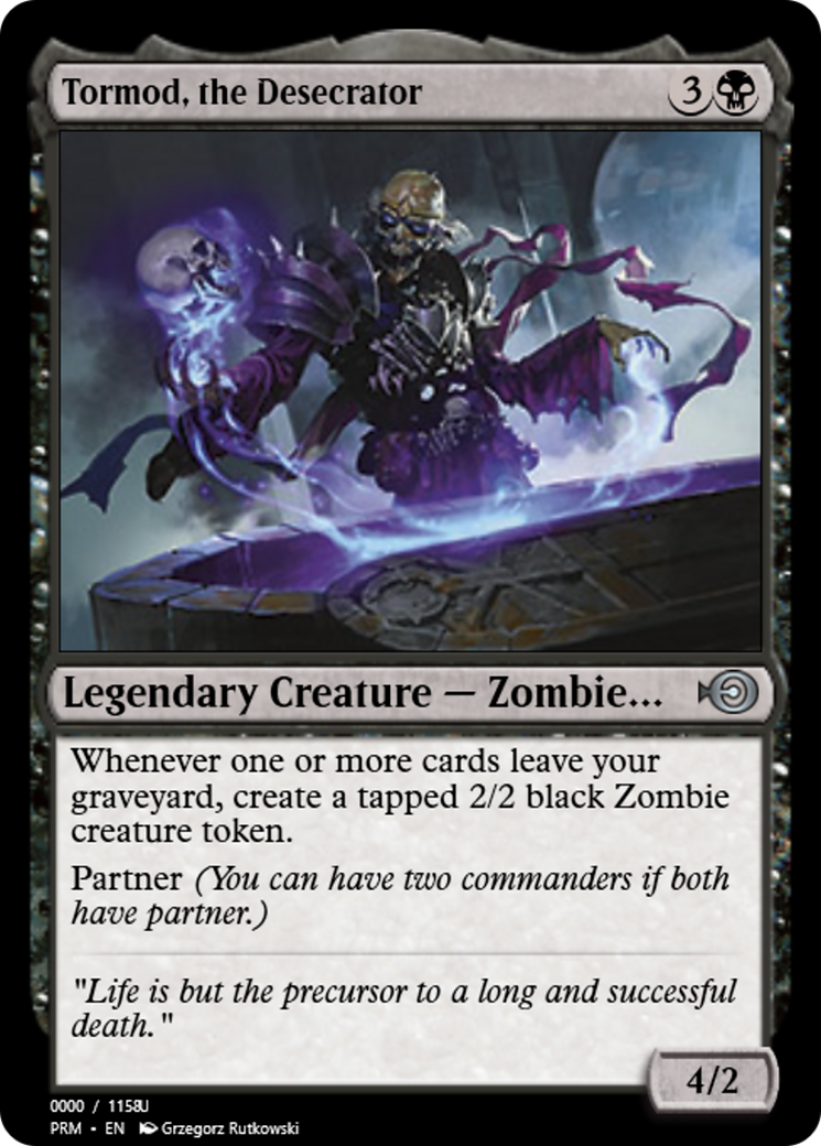Tormod, the Desecrator (PRM-86288) - Magic Online Promos