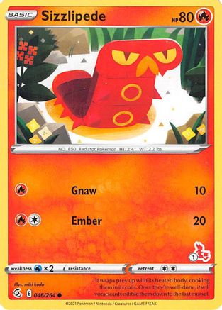 Sizzlipede 046/264  Battle Academy 2022 - Promo