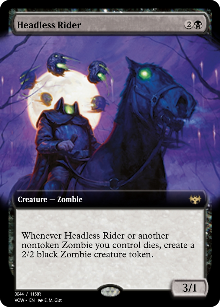 Headless Rider (PRM-95327) - Magic Online Promos