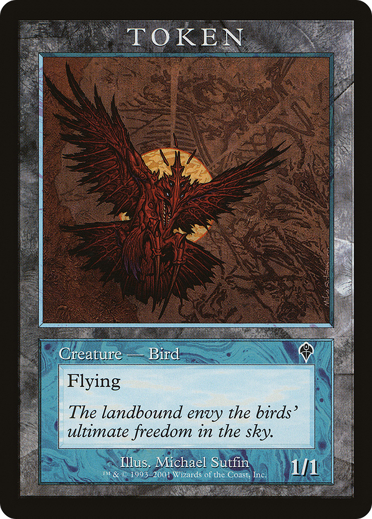 Bird Token (INV) (MPRP-004) - Magic Player Rewards 2001