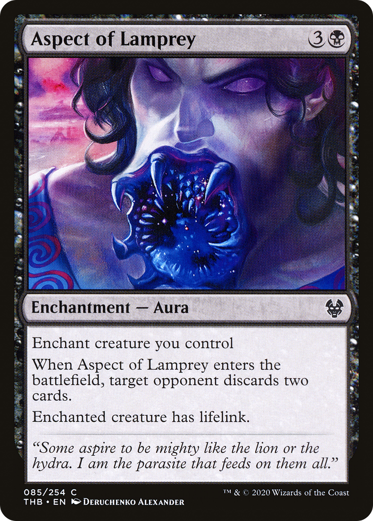 Aspect of Lamprey⁣ - Theros Beyond Death⁣ (Common)⁣ [85]