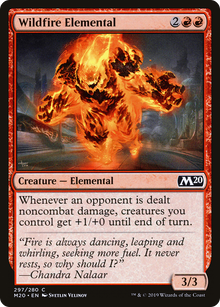 Wildfire Elemental⁣ - Core 2020: Extras⁣ (Common)⁣ [297]