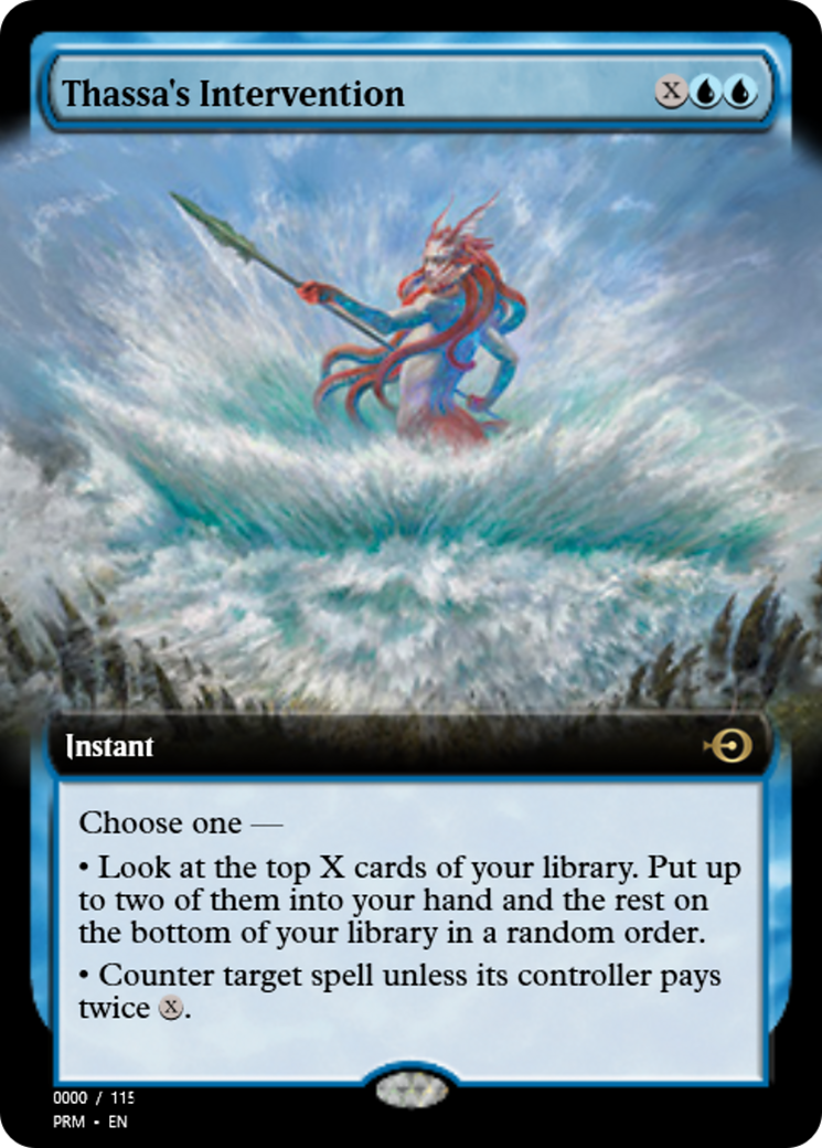 Thassa's Intervention (PRM-79957) - Magic Online Promos