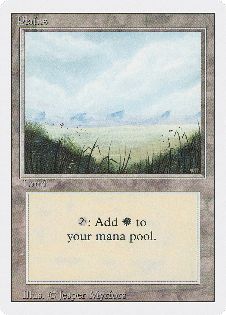 Plains (A) (3ED-292) - Revised Edition