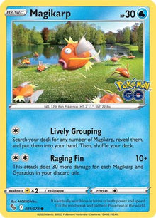 Magikarp 021/078  Pokemon GO - Common