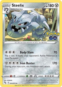 Steelix 044/078  Pokemon GO - Uncommon