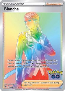 Blanche (Secret) 082/078  - Holofoil Pokemon GO - Secret Rare