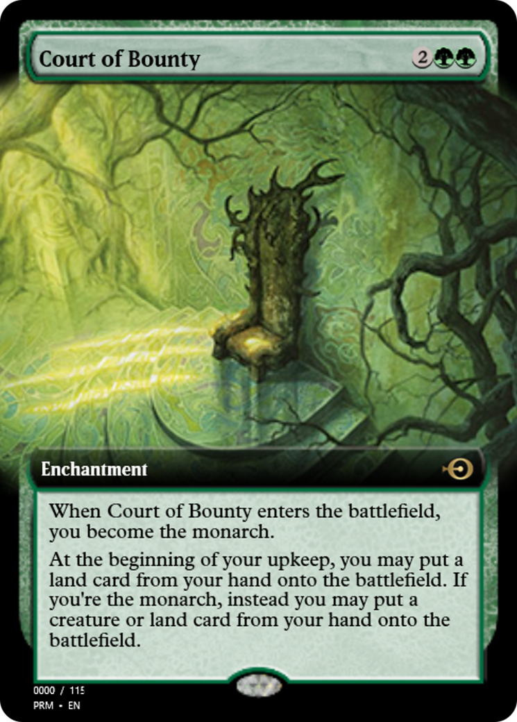 Court of Bounty (PRM-85974) - Magic Online Promos