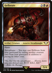 Helbrute⁣ - Universes Beyond: Warhammer 40,000⁣ (Rare)⁣ [125]