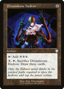 Dreamstone Hedron⁣ - Commander: The Brothers' War⁣ (Uncommon)⁣ [139]