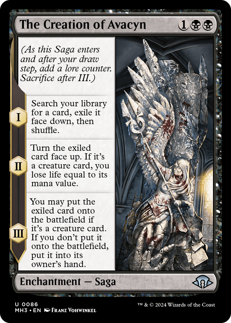 The Creation of Avacyn⁣ - Modern Horizons 3⁣ (Uncommon)⁣ [86]