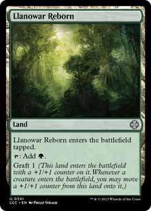 Llanowar Reborn⁣ - Commander: The Lost Caverns of Ixalan⁣ (Uncommon)⁣ [341]