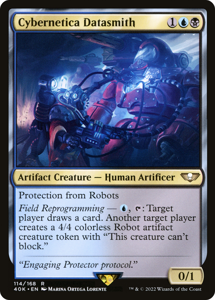 Cybernetica Datasmith⁣ - Universes Beyond: Warhammer 40,000⁣ (Rare)⁣ [114]
