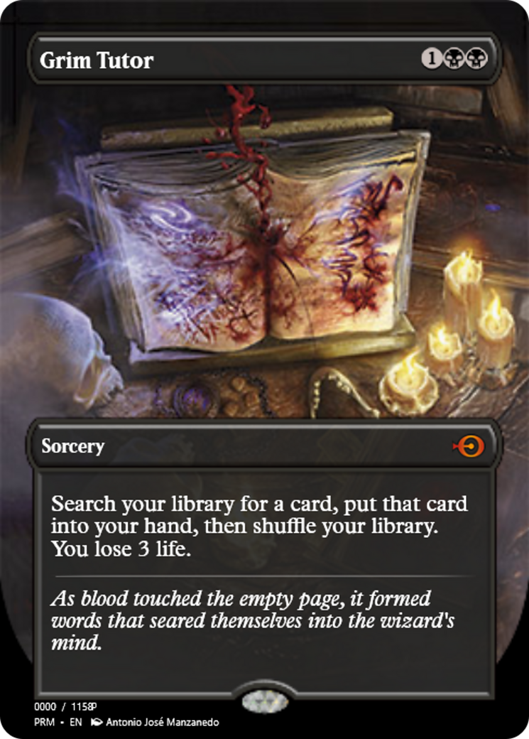 Grim Tutor (PRM-81922) - Magic Online Promos Foil