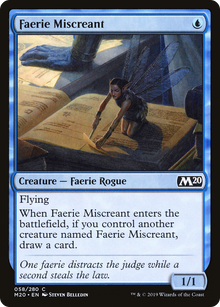 Faerie Miscreant⁣ - Core 2020⁣ (Common)⁣ [58]