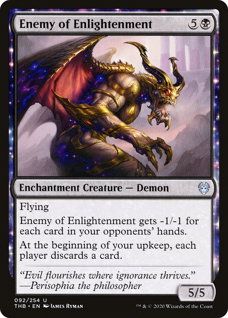 Enemy of Enlightenment⁣ - Theros Beyond Death⁣ (Uncommon)⁣ [92]