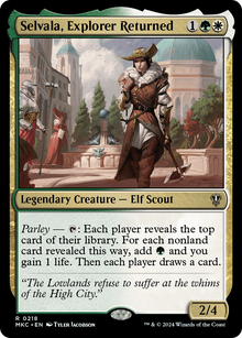 Selvala, Explorer Returned⁣ - Commander: Murders at Karlov Manor⁣ (Rare)⁣ [218]