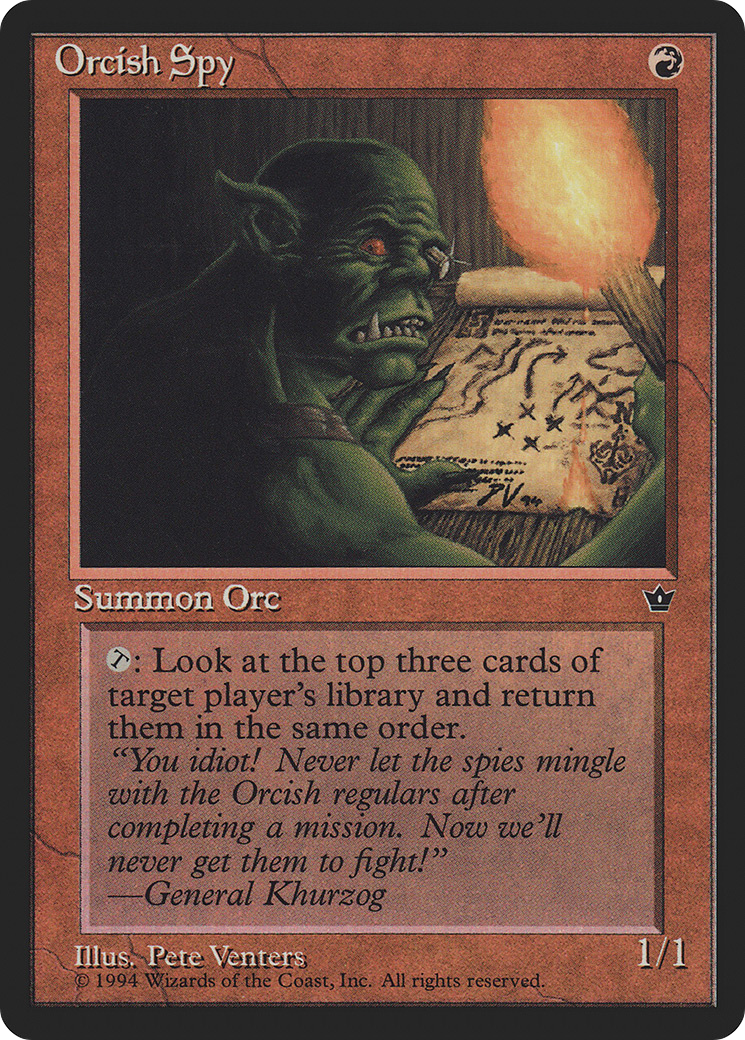 Orcish Spy (Venters) (FEM-61C) - Fallen Empires