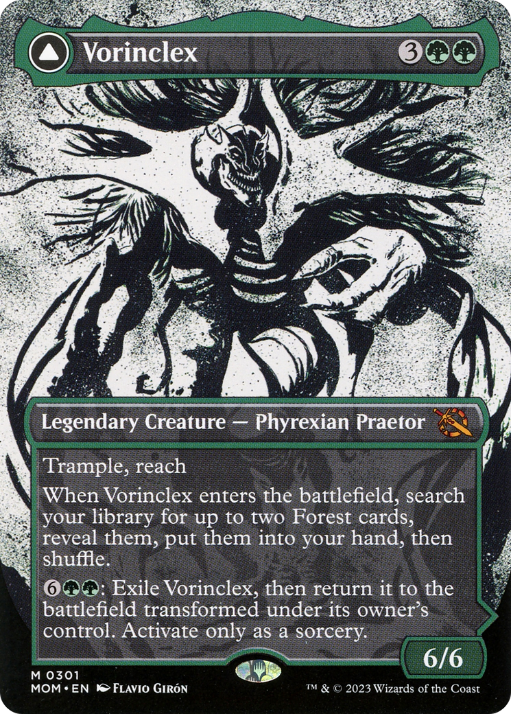 Vorinclex (Showcase) (MOM-301) - March of the Machine: (Showcase) (Borderless)
