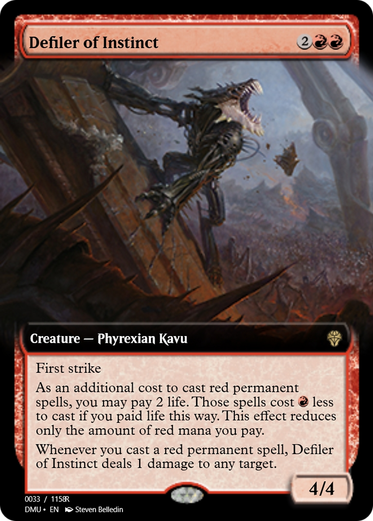Defiler of Instinct (PRM-103446) - Magic Online Promos