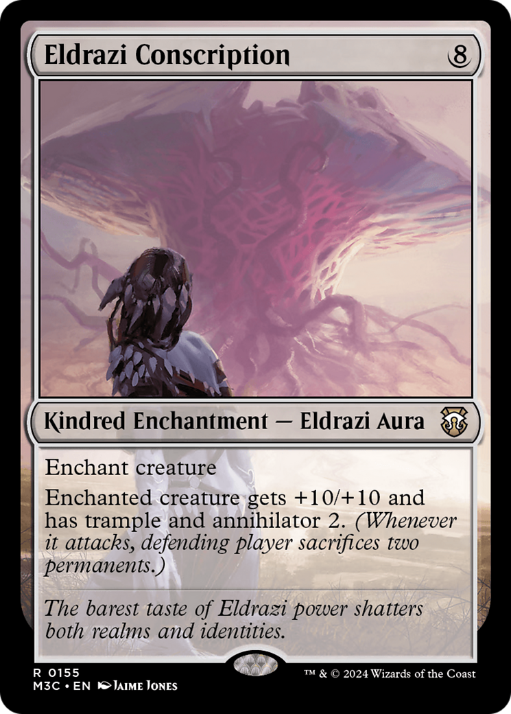 Eldrazi Conscription⁣ - Commander: Modern Horizons 3⁣ (Rare)⁣ [155]