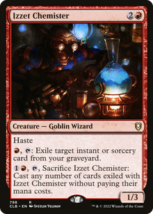 Izzet Chemister⁣ - Commander Legends: Battle for Baldur's Gate: Extras⁣ (Rare)⁣ [798]