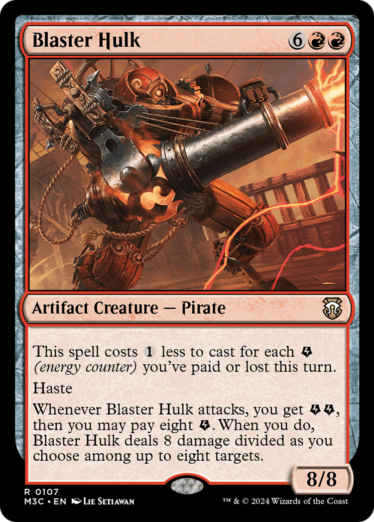 Blaster Hulk⁣ - Commander: Modern Horizons 3⁣ (Rare)⁣ [107]