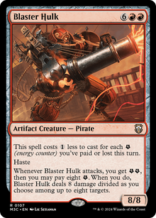 Blaster Hulk⁣ - Commander: Modern Horizons 3⁣ (Rare)⁣ [107]