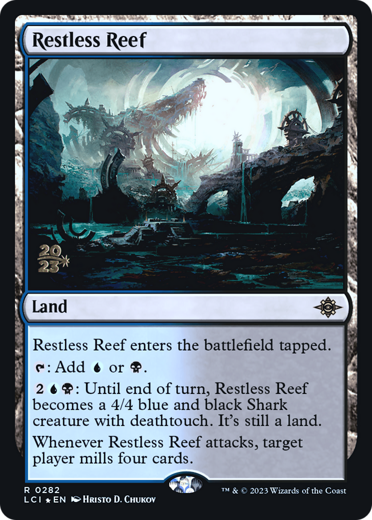 Restless Reef (PRE-282S) - The Lost Caverns of Ixalan Promos Foil
