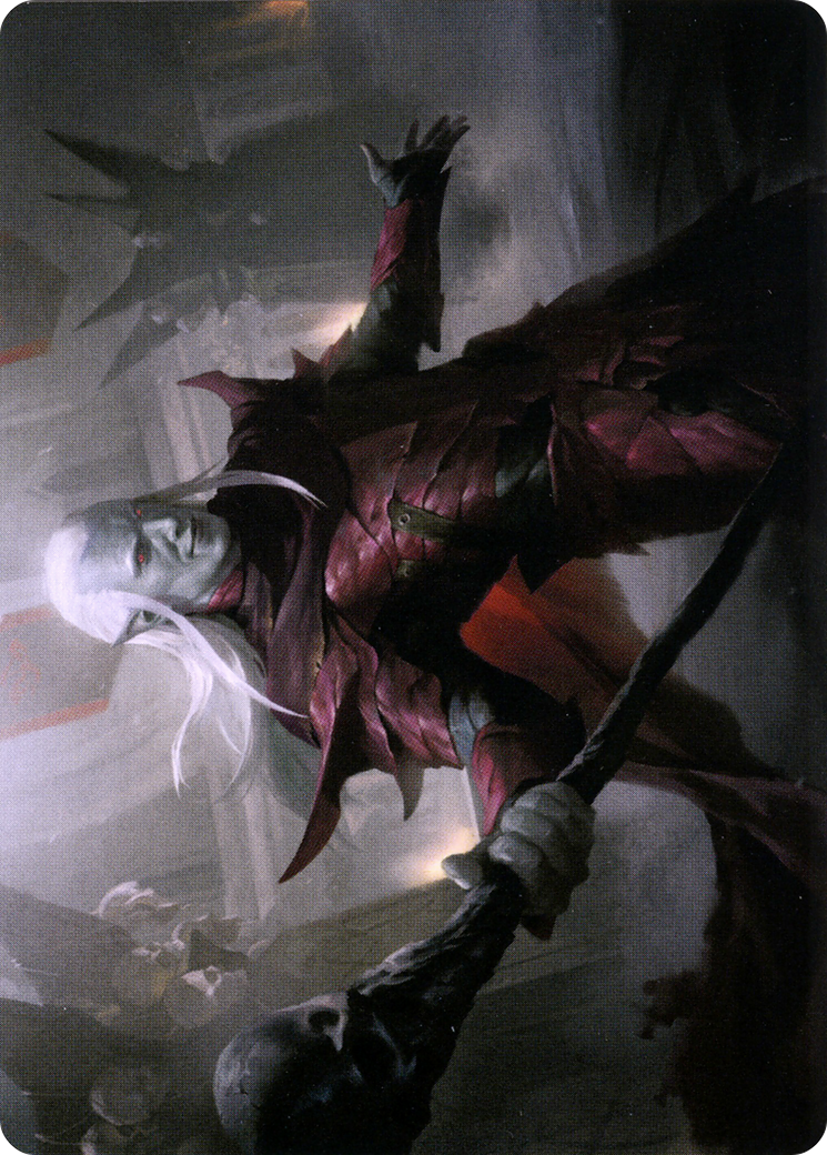 Baeloth Barrityl, Entertainer // Baeloth Barrityl, Entertainer (ACLB-033) - Battle for Baldur's Gate Art Series (Borderless) Foil