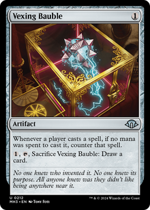 Vexing Bauble⁣ - Modern Horizons 3⁣ (Uncommon)⁣ [212]